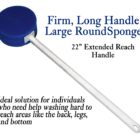 Long handle round sponge