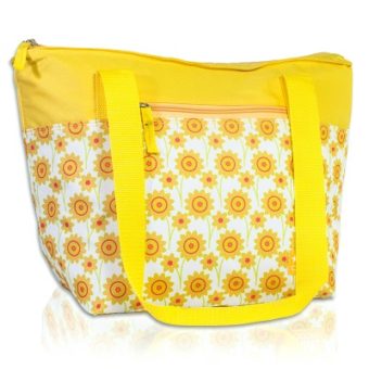 CT16Y - Yellow Flower 14 can bag
